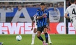 Gianluca Scamacca participates in the Atalanta BC vs Juventus FC friendly match at Gewiss...