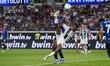 Jonathan David scores a goal during the Atalanta BC vs Juventus FC friendly match at Gewis...