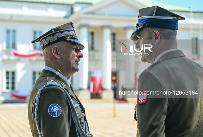 Polish President Nawrocki Confers Generals On Armed Forces Day