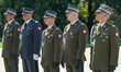 WARSAW, POLAND - AUGUST 14:Newly appointed (L-R) Major General Krzysztof Zielski, Brigadi...