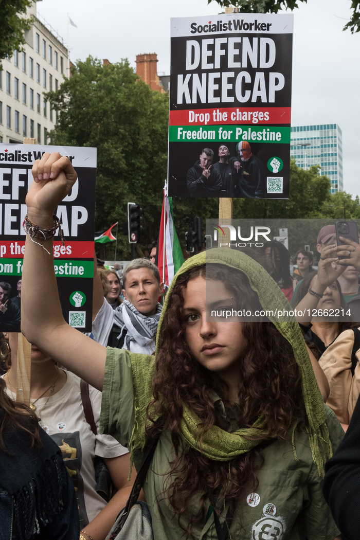 Mo Chara Of Kneecap Appears At Westminster Magistrates Court In London
