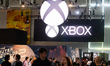 The Xbox booth is seen at the Cologne Trade Fair Center during the opening day of Gamescom...