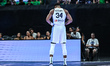Giannis Antetokounmpo of Greece plays during the Aegean Acropolis Tournament 2025, in the...
