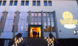The candle lights are placed at the entrance of Stadtkirche am Fronhof in Solingen during...