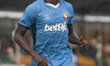 Substituted Nduka Junior of Remo Stars walks off the field as Remo Stars, last season's ch...