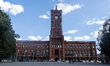 A general view of the Rotes Rathaus is in Berlin, Germany, on August 18, 2025. 