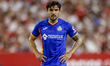 Mauro Arambarri of Getafe CF is in action during the La Liga EA Sports match between Sevil...