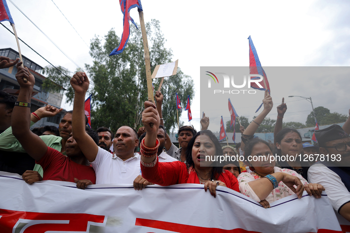 Scrap Dealers Come To Street Against Kathmandu Mayor Balendra (Balen) Shah