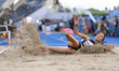 BYDGOSZCZ, POLAND - AUGUST 22:Julia Winogrodzka of CWZS Zawisza Bydgoszcz competes in the...