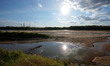 The Vistula river is seen in Warsaw, Poland on 26 August, 2025. Poland's longest river has...