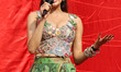 Bollywood actress Janhvi Kapoor attends a promotional event for the upcoming film 'Param S...
