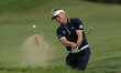 GRAND BLANC,MICHIGAN-AUGUST 24: Bernhard Langer of Germany hits out of the bunker toward t...