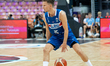 Martin Hermansson plays during the FIBA EuroBasket match between Israel and Iceland in Kat...