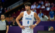 Deni Avdija plays during the FIBA EuroBasket match between Israel and Iceland in Katowice,...