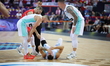 Luka Doncic plays during the EuroBasket 2025 game between Slovenia and Poland in Katowice,...