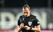 Sebastian Gishamer participates in the UEFA Conference League Play-Off between CFR Cluj an...
