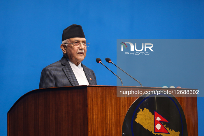 Nepal Prime Minister KP Sharma Oli Address Parliament, Appraises About China Visit