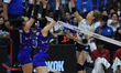 Yukiko Wada #13 of Japan is in action during the FIVB Volleyball Women’s World Championshi...