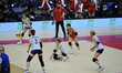Yoshino Sato #26 of Japan is in action during the FIVB Volleyball Women’s World Championsh...