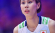 Yukiko Wada #13 of Japan is in action during the FIVB Volleyball Women’s World Championshi...