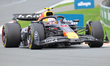 Yuki Tsunoda of Japan drives the Racing Bulls RB-25 Honda on track during the second pract...