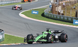 Nico Hulkenberg of Germany drives the (27) Stake F1 Team Kick Sauber C45 Ferrari during th...