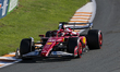 Charles Leclerc of Monaco drives the (16) Scuderia Ferrari HP SF-25 Ferrari during the For...