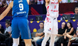 Andrzej Pluta plays during the FIBA EuroBasket match between Poland and Israel in Katowice...