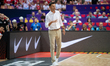 Igor Milicic, head coach for the Poland national team, is seen during the FIBA EuroBasket...