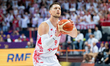 Mateusz Ponitka plays during the FIBA EuroBasket match between Poland and Israel in Katowi...