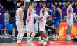 Michal Sokolowski and Jordan Loyd play during the FIBA EuroBasket match between Poland and...