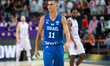 Yam Madar plays during the FIBA EuroBasket match between Poland and Israel in Katowice, Po...