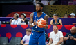Khadeen Carrington plays during the FIBA EuroBasket match between Poland and Israel in Kat...