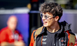 Formula 1 driver Oliver Bearman of Haas participates in the F1 race at the Formula 1 circu...