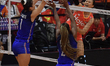 Xiangyu Gong #6 of China is in action during the FIVB Volleyball Women's World Championshi...