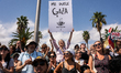 Twenty vessels from the Global Sumud Flotilla leave the Port of Barcelona for Gaza to esta...