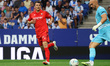 Ante Budimir plays during the match between RCD Espanyol and Club Atletico Osasuna, corres...