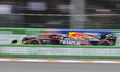 Yuki Tsunoda of Japan drives the Oracle Red Bull Racing RB21 Honda RBPT during the Formula...