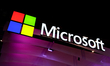 The Microsoft logo, representing the American multinational corporation and technology com...