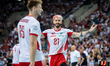 Tomasz Fornal plays during a match between Poland and Argentina at the XXII Memorial of Hu...