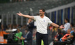 Head Coach Cristian Chivu of FC Inter reacts during the Italian Serie A football match bet...