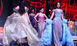 Participants walk the ramp during the grand finale of the Miss Teen International 2025 in...