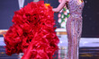A participant walks the ramp during the grand finale of the Miss Teen International 2025 i...