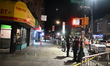A man and a woman are shot at Nostrand Avenue and Sterling Street during the West Indian D...