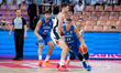 Yam Madar plays during the FIBA EuroBasket match between Belgium and Israel in Katowice, P...