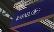 Rafael logo is seen at the International Defence Industry Exhibition in Kielce, Poland, on...