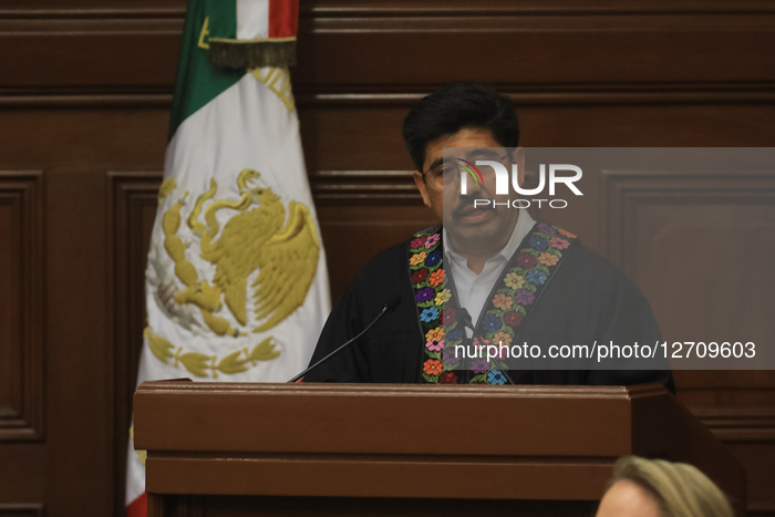 The Swearing-in Ceremony Of The New Mexican Supreme Court