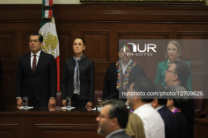 The Swearing-in Ceremony Of The New Mexican Supreme Court