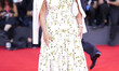 Iris Knobloch  during the ''A House Of Dynamite'' red carpet during the 82nd Venice Intern...