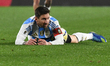 Lionel Messi of Argentina plays during the match between Argentina and Venezuela at Estadi...